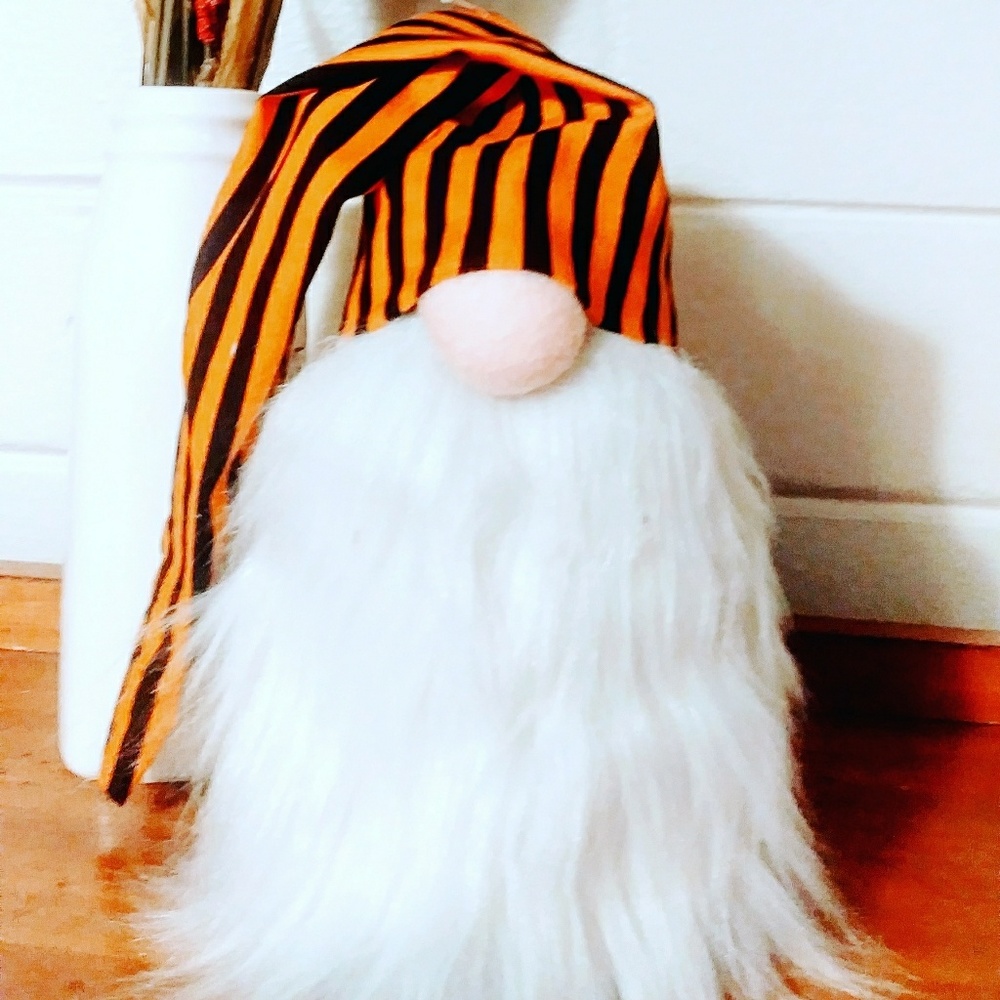 Handmade Halloween/ Fall gnone